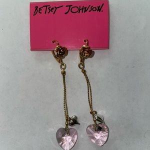 Betsy Johnson Earrings NWT